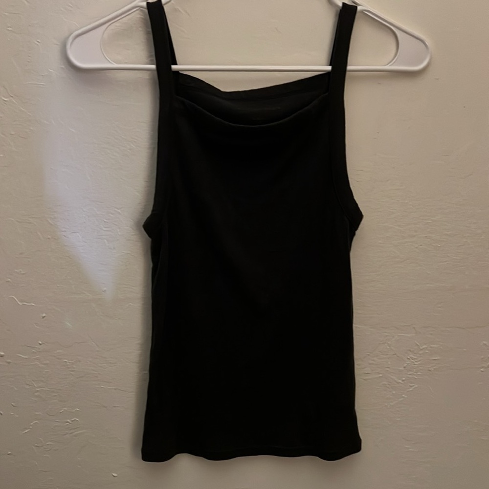 AE Basic Black Tank Top